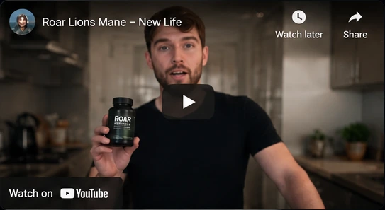 Watch the ROAR Lion's Mane video